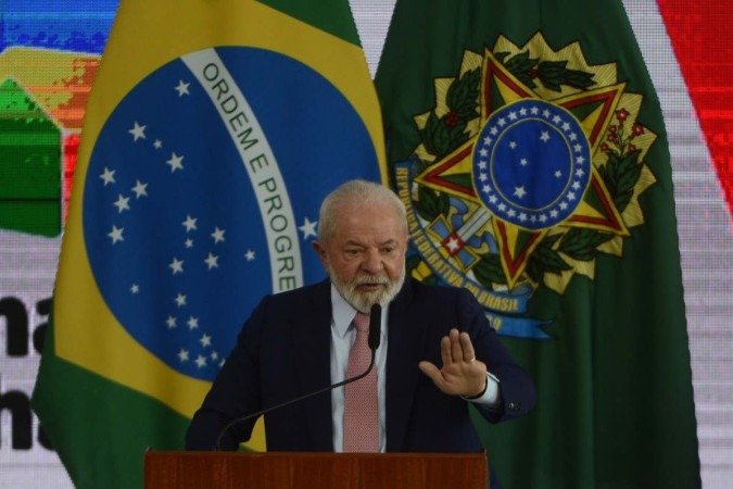 13/07/2023 Crédito: Marcelo Ferreira/CB/D.A Press. Brasil. Brasilia - DF - Palácio do Planalto, lançamento do programa Minha Casa, Minha Vida, com a presença do presidente Luis Inácio Lula da Slva. - (crédito: Marcelo Ferreira/CB/D.A Press) 13/07/2023 Crédito: Marcelo Ferreira/CB/D.A Press. Brasil. Brasilia - DF - Palácio do Planalto, lançamento do programa Minha Casa, Minha Vida, com a presença do presidente Luis Inácio Lula da Slva. - (crédito: Marcelo Ferreira/CB/D.A Press)