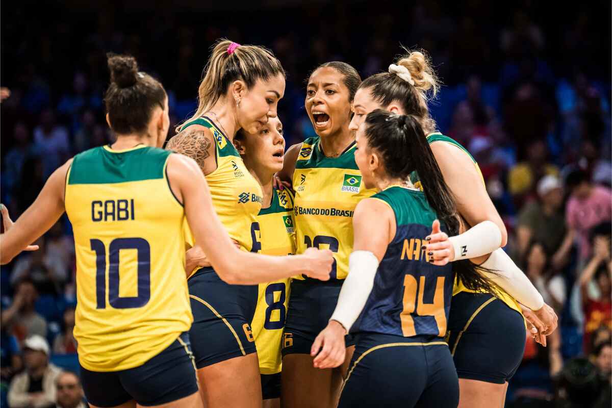 Seleção feminina de vôlei entra em contagem regressiva para estreia na VNL