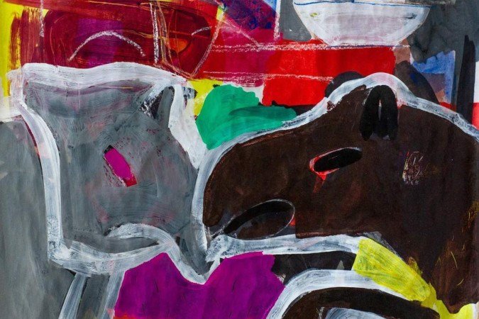 Obra do artista visual goiano Gerson Foga&ccedil;a, exposta na mostra online "Brax&iacute;lia" -  (crédito: Divulga&ccedil;&atilde;o de Aline Borba)