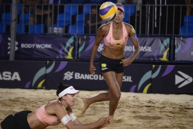 14/07/2023 Crédito: Carlos Vieira/CB. Esportes. Circuito Brasileiro de Volei no Parque da Cidade. - (crédito: Carlos Vieira/CB) 14/07/2023 Crédito: Carlos Vieira/CB. Esportes. Circuito Brasileiro de Volei no Parque da Cidade. - (crédito: Carlos Vieira/CB)