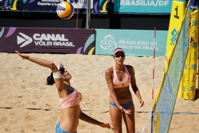 Duda e Ana Patrícia jogam no Circuito Brasileiro de Vôlei
