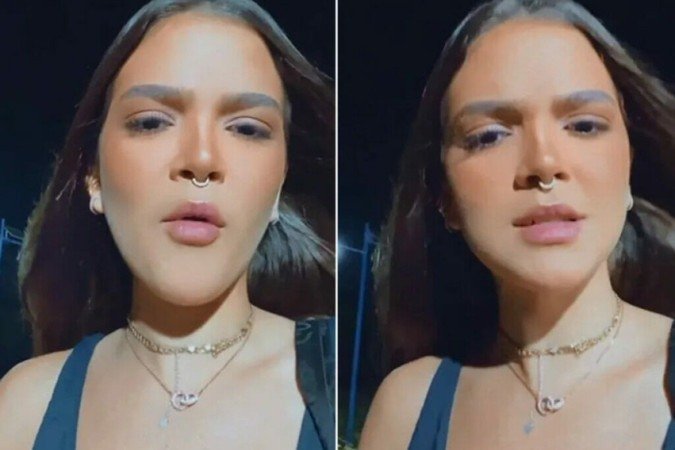 Mel Maia relata ass&eacute;dio a caminho do trabalho: "'Boa noite&rsquo; de tarado" -  (crédito: Reprodu&ccedil;&atilde;o redes sociais)