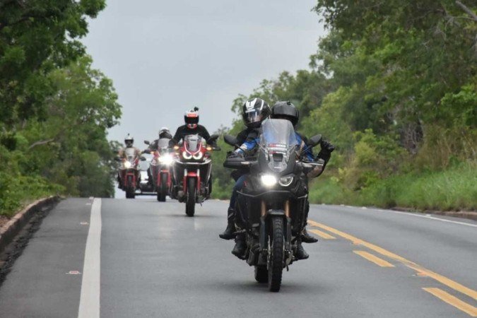 O grupo Redrider vai rodar, no total, 4,5 mil km para curtir o Capital Moto Week