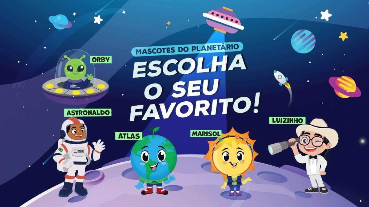 Personagem Orby é o novo mascote do Planetário de Brasília