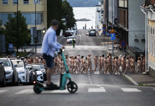  Spencer Tunick / AFP