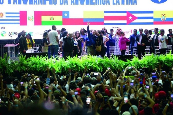 No 59º Congresso da União Nacional dos Estudantes (UNE), entidade fez gesto de diálogo com governo Lula -  (crédito:  Carlos Vieira/CB)