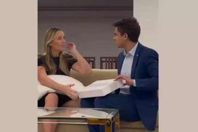 Nikolas publicou vídeo em sua página no Instagram - (crédito: Reprodução/Instagram) Nikolas publicou vídeo em sua página no Instagram - (crédito: Reprodução/Instagram)