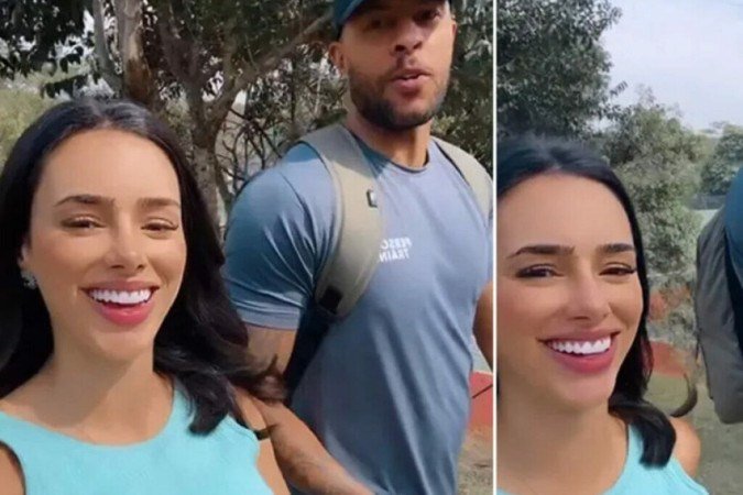 Grávida, Bruna Biancardi encara treino com personal e toma ‘bronca’ - (crédito: Reprodução/ Instagram) Grávida, Bruna Biancardi encara treino com personal e toma ‘bronca’ - (crédito: Reprodução/ Instagram)