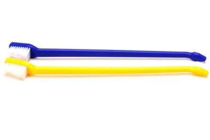 Escova de dente cabo longo American Pets (Petlove)
R$ 9,81
Portes: grande, médio, pequeno
Espécies: cachorros, gatos
Idades: adultos, filhotes, idosos
- Cerdas macias
- massageiam a região bucal sem ferir ou causar incômodo
- Precisão para alcançar os cantos mais difíceis