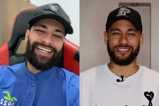 Humorista que ironiza traição de Neymar é processado pelo jogador e pede desculpas -  (crédito: Reprodução/Instagram)