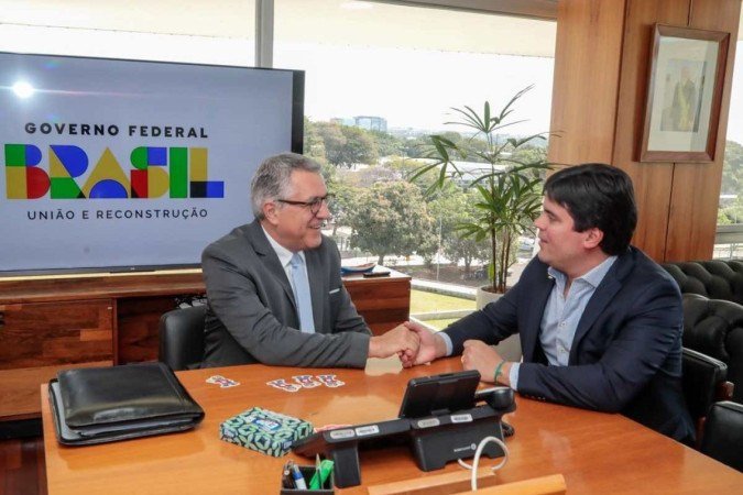 Alexandre Padilha e André Fufuca se reúnem nesta terça-feira (18/7) - (crédito: Divulgação) Alexandre Padilha e André Fufuca se reúnem nesta terça-feira (18/7) - (crédito: Divulgação)