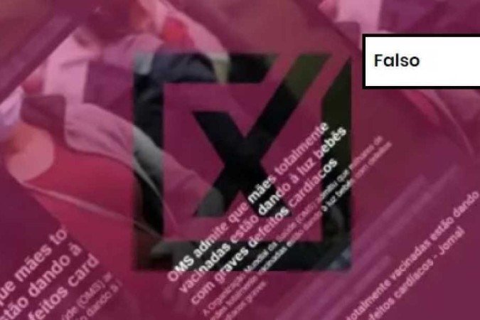 Etiqueta do Comprova de falso -  (crédito: Comprova/ reprodução)