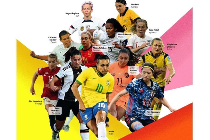 Copa do Mundo feminina é destaque do futebol em 2023; veja