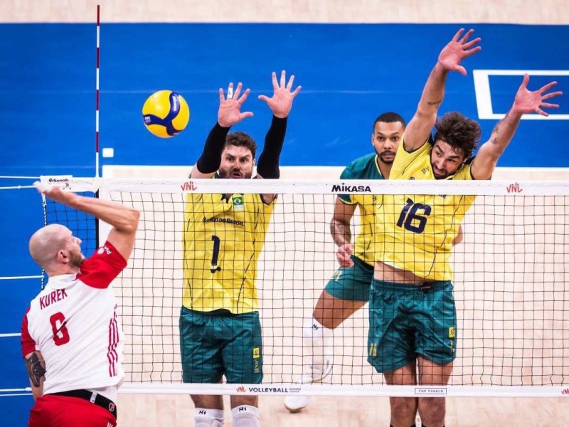 vit on X: não, mas essa pessoas marcando o volleyball world no