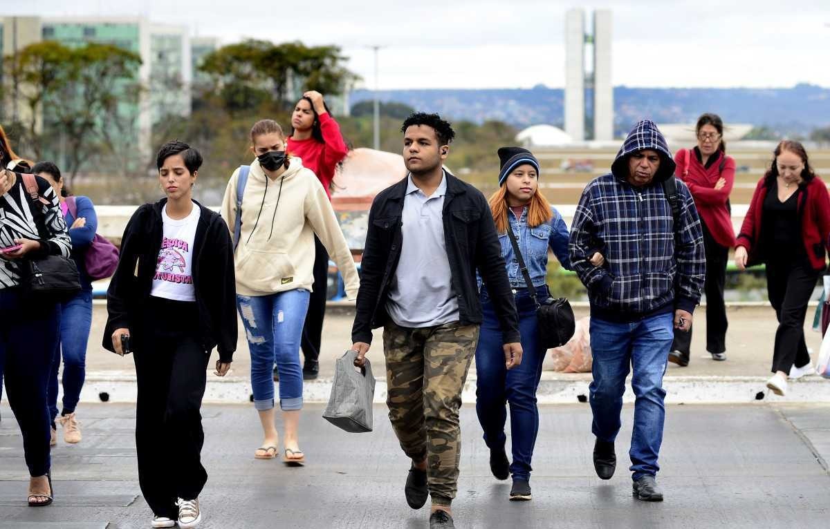 Brasília continua com frio e rajadas de vento durante o fim de semana