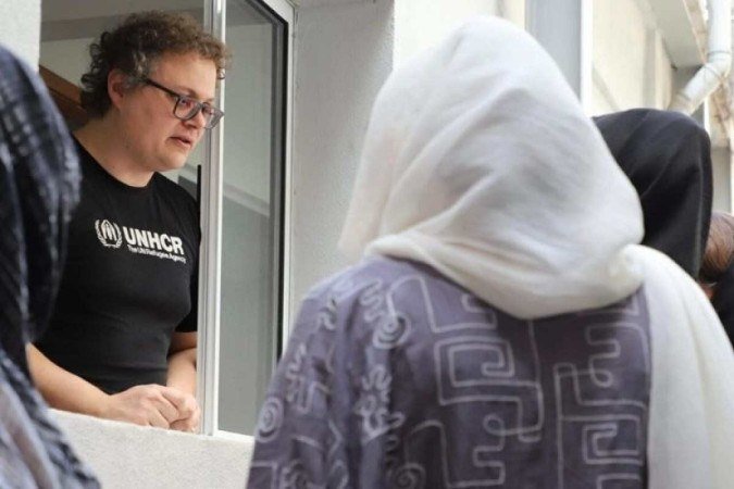 O ACNUR e as organizações parceiras apoiam a comunidade afegã no Brasil em diversas frentes, incluindo apoio para documentação e assistência jurídica - (crédito: ACNUR/Miguel Pachioni) O ACNUR e as organizações parceiras apoiam a comunidade afegã no Brasil em diversas frentes, incluindo apoio para documentação e assistência jurídica - (crédito: ACNUR/Miguel Pachioni)