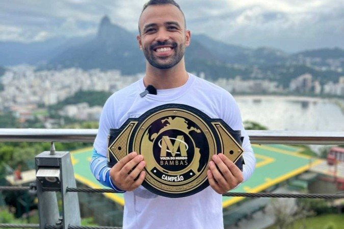 Erick Maia foi o campeão do Volta do Mundo - Bambas em 2022 e defende o título neste sábado - (crédito: Divulgação) Erick Maia foi o campeão do Volta do Mundo - Bambas em 2022 e defende o título neste sábado - (crédito: Divulgação)