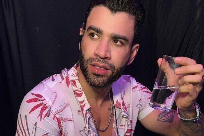 Gusttavo Lima detalha rotina de beleza: "20 minutos do dia" - (crédito: Reprodução/ Instagram) Gusttavo Lima detalha rotina de beleza: "20 minutos do dia" - (crédito: Reprodução/ Instagram)