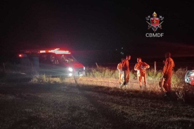 Jovem de 19 anos desaparece durante pescaria, em Sobradinho - (crédito: Divulgação/ CBMDF) Jovem de 19 anos desaparece durante pescaria, em Sobradinho - (crédito: Divulgação/ CBMDF)