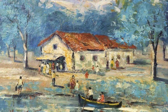 Pintura de Manoel Santiago