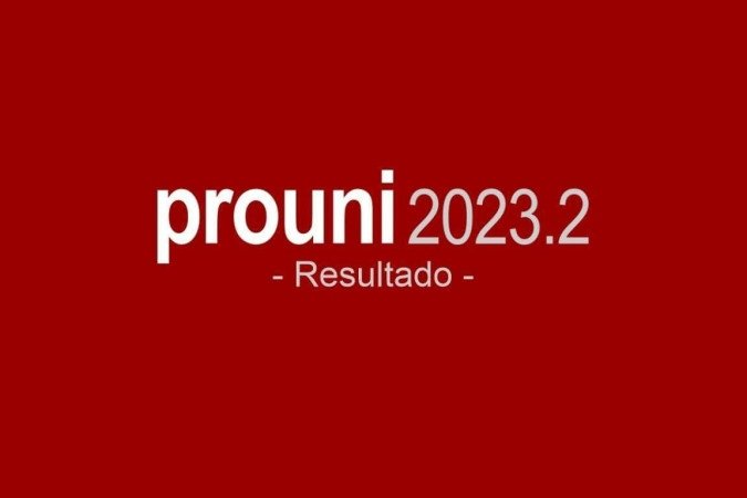 Resultado Prouni 2023/2 - (crédito: Divulgação/ Vestibulando Web) Resultado Prouni 2023/2 - (crédito: Divulgação/ Vestibulando Web)