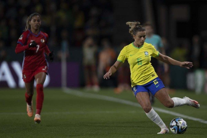 Tamires é um dos destaques defensivos e ofensivos da Seleção - (crédito: Thais Magalhães/CBF) Tamires é um dos destaques defensivos e ofensivos da Seleção - (crédito: Thais Magalhães/CBF)