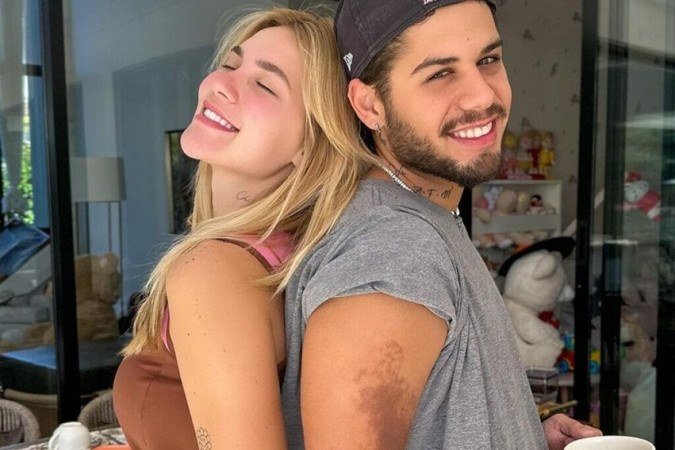 Zé Felipe e Virgínia fazem tatuagem iguais e dividem resultado na web - (crédito: Reprodução/Instagram) Zé Felipe e Virgínia fazem tatuagem iguais e dividem resultado na web - (crédito: Reprodução/Instagram)