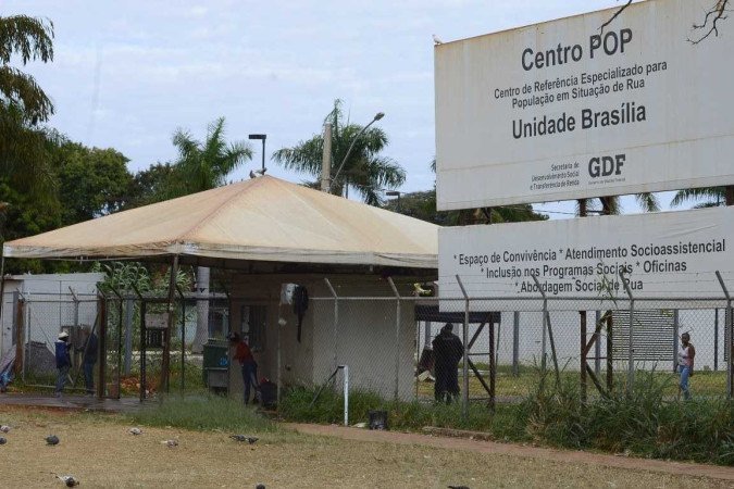 Centro de Referência Especializado para População em Situação de Rua (Centro POP), na 902 Sul - (crédito: Marcelo Ferreira/CB/D.A Press) Centro de Referência Especializado para População em Situação de Rua (Centro POP), na 902 Sul - (crédito: Marcelo Ferreira/CB/D.A Press)