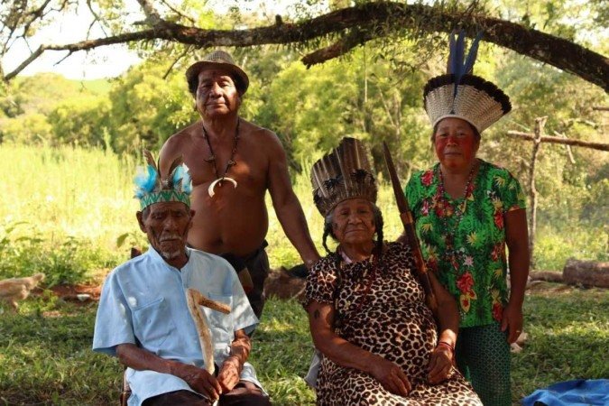 Kaingang: 'As águas são nossas irmãs' - (crédito: Lela Baltrão /Divulgação) Kaingang: 'As águas são nossas irmãs' - (crédito: Lela Baltrão /Divulgação)