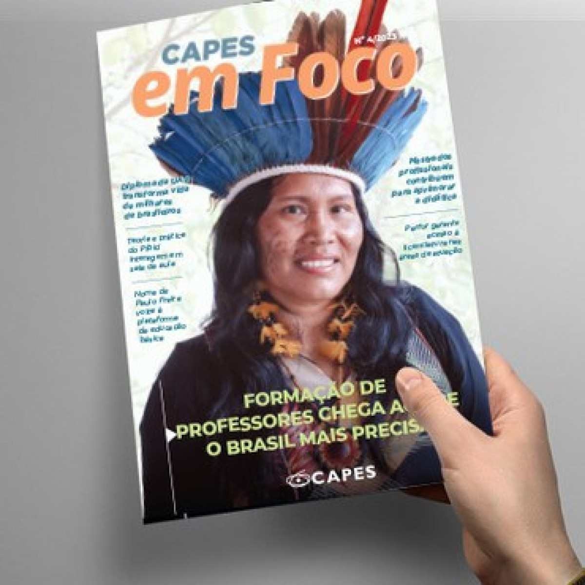 Formação de professores é tema da nova edição da revista Capes em Foco