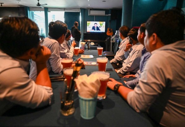 Reprodução/ TANG CHHIN Sothy / AFP