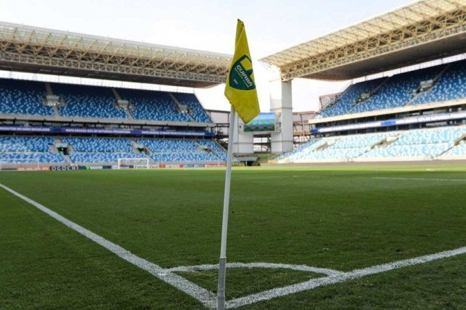 Diferença de preço nos bilhetes para jogo da 18ª rodada do Brasileirão, entre Cuiabá e Flamengo, pode chegar a 12 vezes para os visitantes em relação à torcida local - (crédito: Divulgação/Cuiabá) Diferença de preço nos bilhetes para jogo da 18ª rodada do Brasileirão, entre Cuiabá e Flamengo, pode chegar a 12 vezes para os visitantes em relação à torcida local - (crédito: Divulgação/Cuiabá)