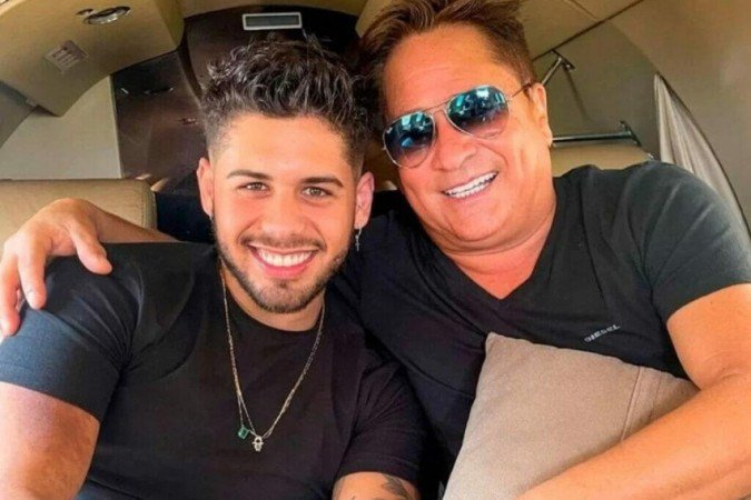 Zé Felipe revela foto para comemorar 60 anos de Leonardo: "Meu espelho" - (crédito: Reprodução/Instagram) Zé Felipe revela foto para comemorar 60 anos de Leonardo: "Meu espelho" - (crédito: Reprodução/Instagram)