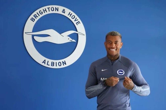 Igor Júlio viverá a primeira experiência na Premier League, o badalado Campeonato Inglês -  (crédito: Brighton/Divulgação)