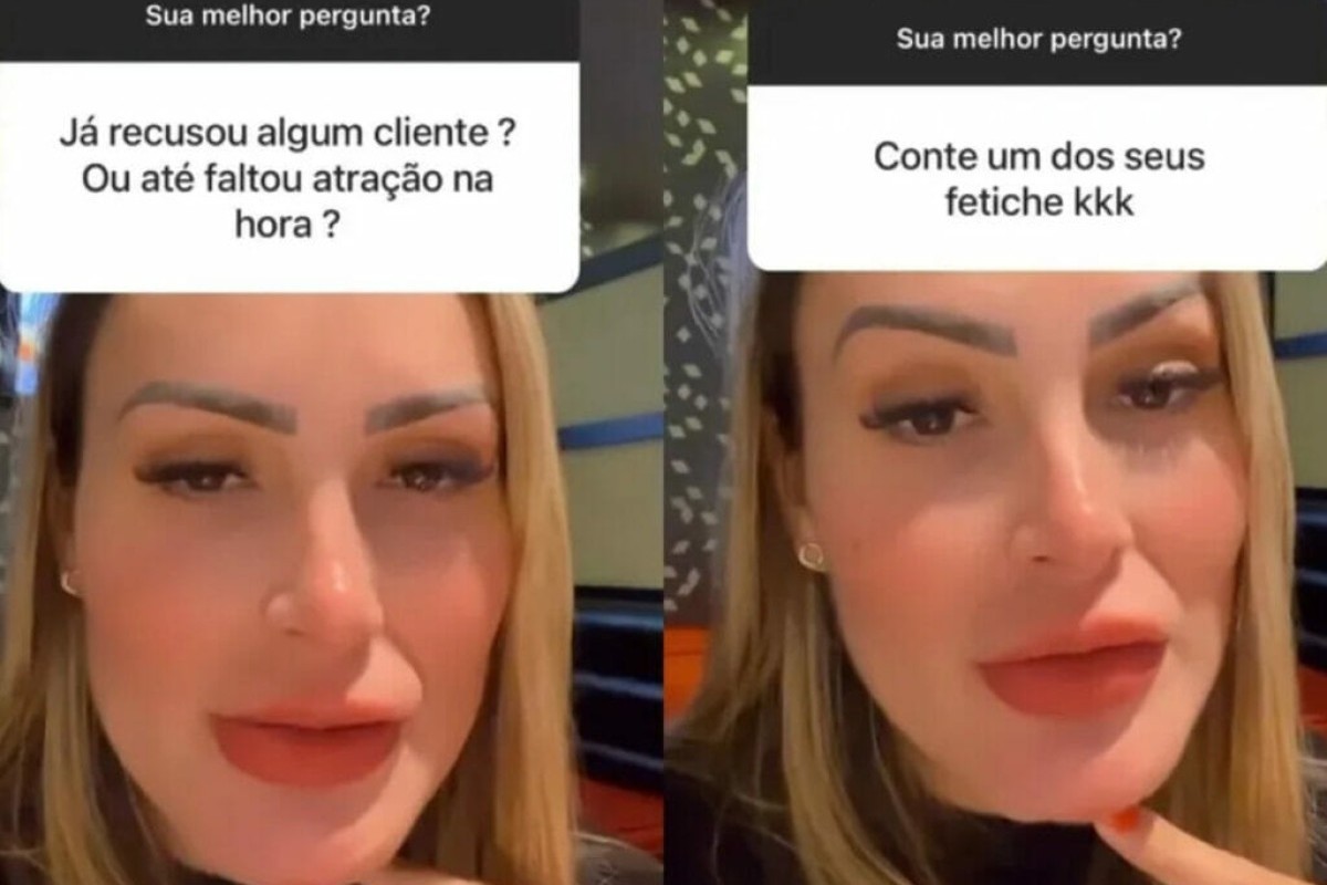 Andressa Urach revela fetiche e já negou cliente como garota de programa