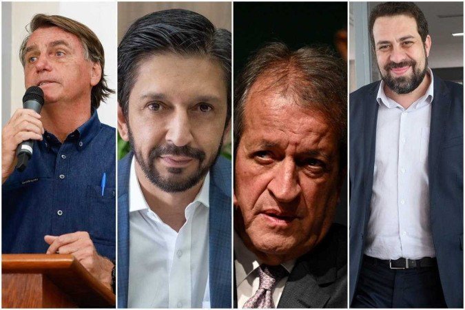Ex-presidente Bolsonaro almoçou com Ricardo Nunes e Valdemar da Costa Neto. O almoço marca a união contra a candidatura de Boulos à prefeitura de São Paulo - (crédito: Alan Santos/PR, Reprpdução/Facebook, EVARISTO SA / AFP e Ed Alves/CB/DA.Press) Ex-presidente Bolsonaro almoçou com Ricardo Nunes e Valdemar da Costa Neto. O almoço marca a união contra a candidatura de Boulos à prefeitura de São Paulo - (crédito: Alan Santos/PR, Reprpdução/Facebook, EVARISTO SA / AFP e Ed Alves/CB/DA.Press)