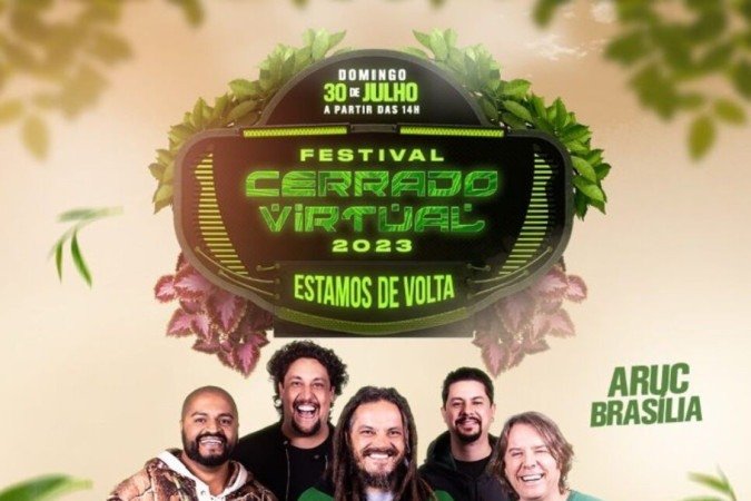 Capa do evento Cerrado Virtual: alerta sobre a urgência de cuidar do bioma -  (crédito: Cerrado Virtual/Divulgação)