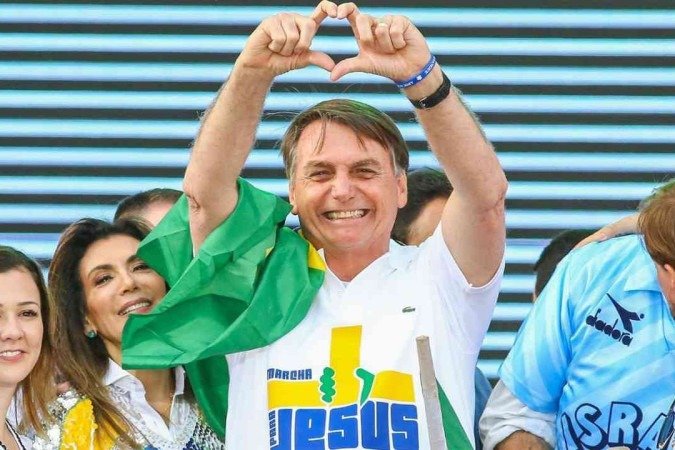 Bolsonaro confirma presença na Marcha para Jesus de Uberaba - (crédito: EM Gerais) Bolsonaro confirma presença na Marcha para Jesus de Uberaba - (crédito: EM Gerais)