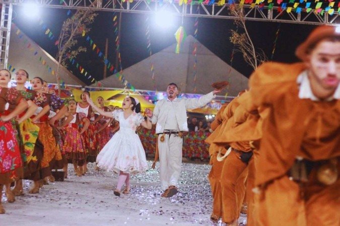 Quadrilha Junina Pau Melado, da Samambaia.