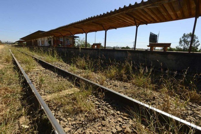 Estação Bernardo Sayão, no Núcleo Bandeirante, viveu ápice na época da construção de Brasília - (crédito: Carlos Vieira) Estação Bernardo Sayão, no Núcleo Bandeirante, viveu ápice na época da construção de Brasília - (crédito: Carlos Vieira)