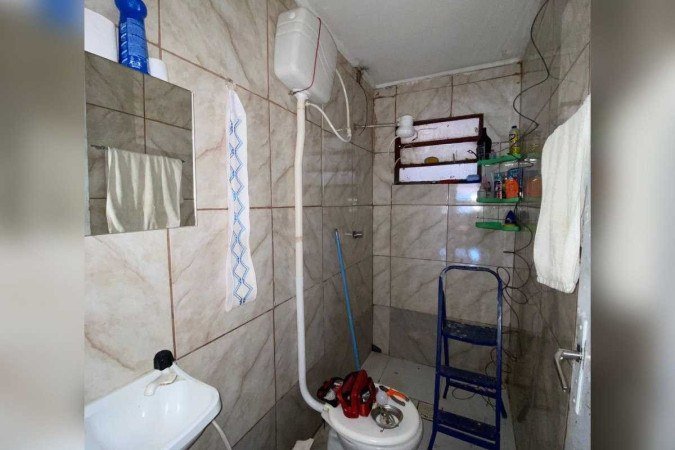 O banheiro, antes de ser mudado, era a parte que o arquiteto mais tinha desejo de reformar