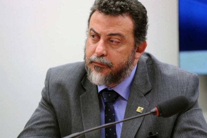 Ex-diretor-adjunto da Abin Saulo Moura da Cunha. Agência emitiu diversos alertas sobre o perigo da manifestação bolsonarista em Brasília no 8 de janeiro -  (crédito: Reprodução/Câmara dos Deputados)