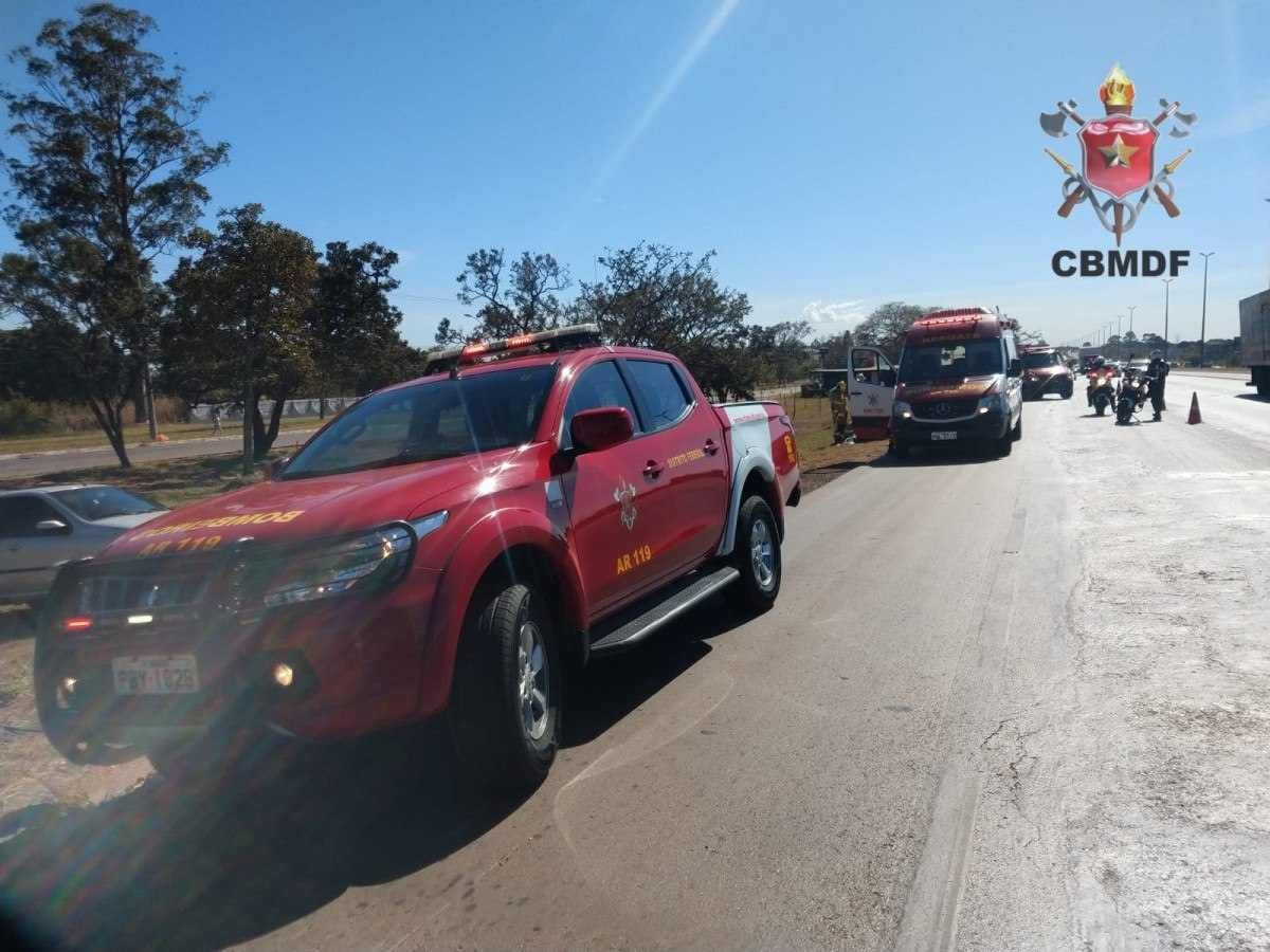 Pedestre é atropelado na Epia Sul, recebe socorro mas não resiste