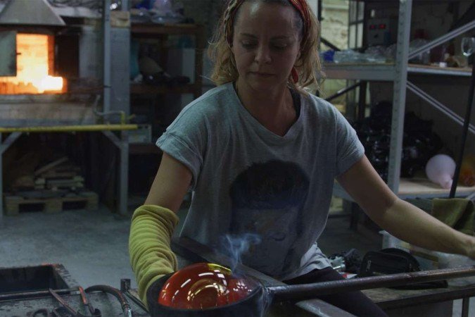 Exposição O que está embaixo é como o que está em cima, o que em cima é como o que está embaixo, de Patricia Bagniewski, na Referência Galeria de Arte