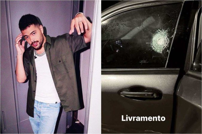 Ninguém ficou ferido - (crédito: Reprodução/Instagram @pedrosampaio) Ninguém ficou ferido - (crédito: Reprodução/Instagram @pedrosampaio)