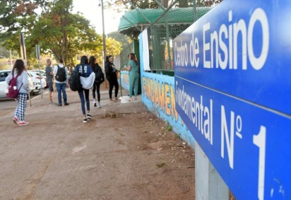 708 escolas públicas, espalhadas pelo DF, irão receber os alunos -  (crédito:  Ed Alves/CB/DA.Press)