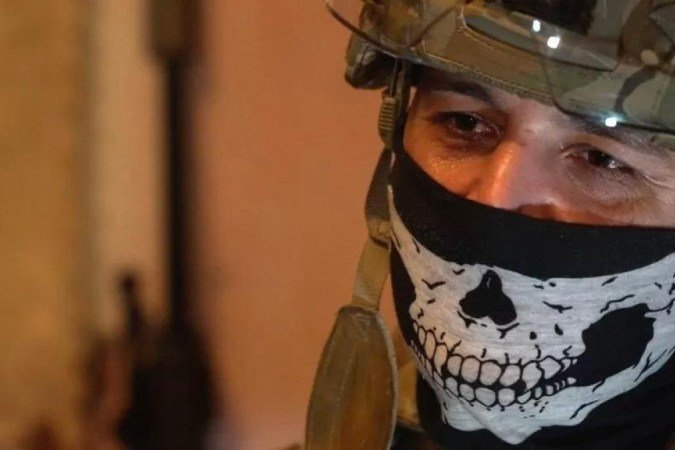 Comandante diz que sua equipe recebeu o nome de 'fantasmas de Bakhmut' depois que começaram suas operações na área - (crédito: BBC) Comandante diz que sua equipe recebeu o nome de 'fantasmas de Bakhmut' depois que começaram suas operações na área - (crédito: BBC)