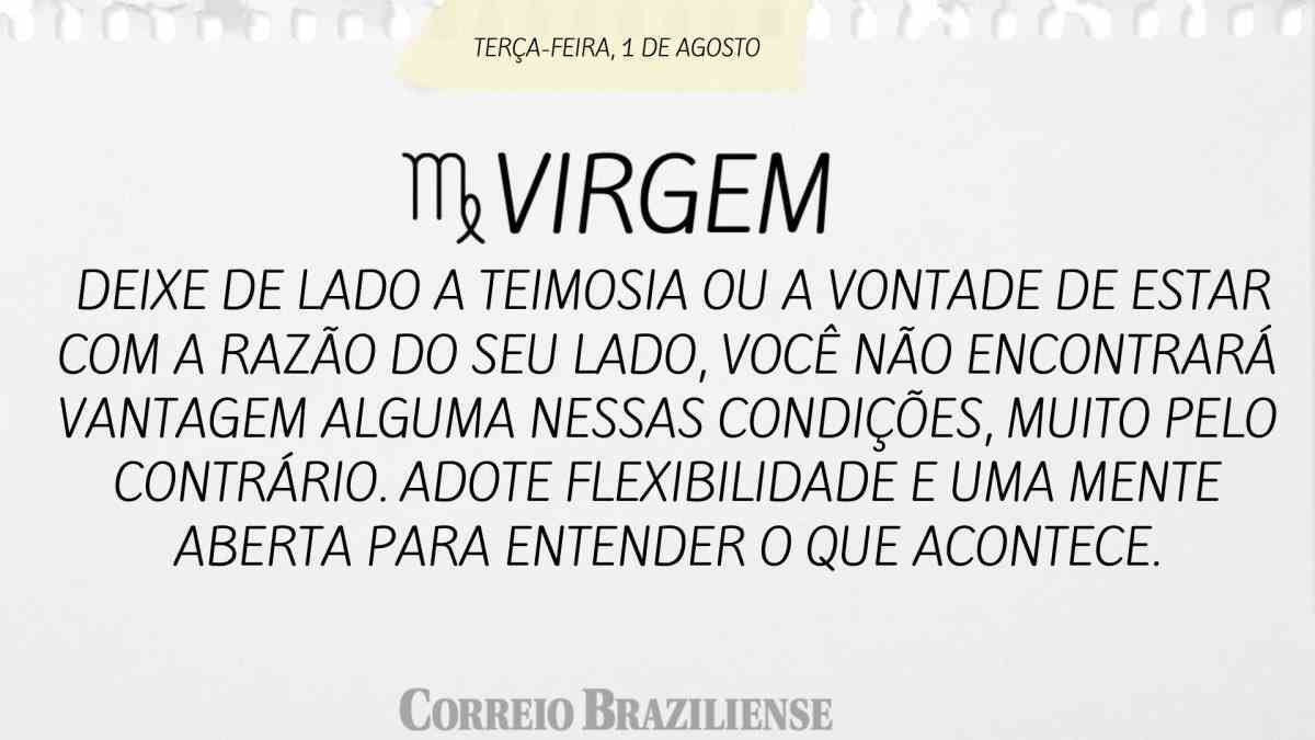 Horóscopo do dia: confira o que os astros revelam para esta segunda-feira ( 1º/8)