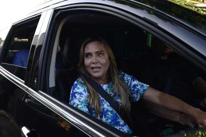 A vice-governadora mostrou confiança, após sair da reunião com Arthur Lira. - (crédito: Marcelo Ferreira/CB/D.A Press) A vice-governadora mostrou confiança, após sair da reunião com Arthur Lira. - (crédito: Marcelo Ferreira/CB/D.A Press)