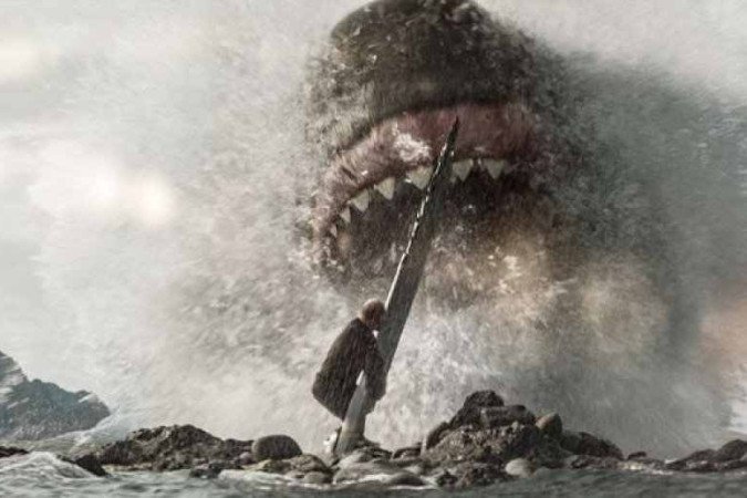 Megatubarão: adrenalina em alto mar
- (crédito: Warner/Divulgação) Megatubarão: adrenalina em alto mar
- (crédito: Warner/Divulgação)